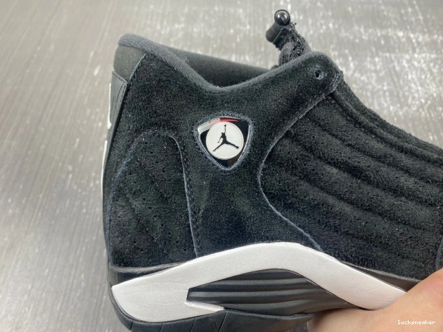 Rep LUCY 14 Air Black White University Jordan Red 487471-016 0809